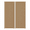 Red Oak, variant on 2-Pack Wood Slat Acoustic Wall Panels, 24" x 94.3" MDF Slat Wall Paneling for Modern Interior Wall Decor, Sound Absorbing Accent Panels, 31.4 Sq. Ft,American Walnut