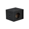 thumbnail image 2 of QPower SB108V-BL QBOMB Series Single 8" Vented Bed Liner Finish Subwoofer Box, 2 of 3