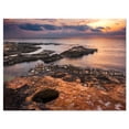 thumbnail image 2 of Ancient Ruins on Beach Sunset - Oversized Beach Canvas Artwork, 2 of 3