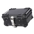 thumbnail image 1 of Motorcycle Top Box, Security Lock 25L, Aluminum Trunk for Helmet and Luggage, Dust & Water Resistant, Quick Release Bottom Plate Easy Installation Water Resistant, Shockproof,, 1 of 7