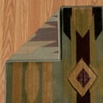 thumbnail image 5 of United Weavers Contours Lodge Area Rug 511-31660 Blue Diamond Chevrons Arrows Bars, 5 of 5