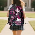 thumbnail image 2 of Durable Lightweight Backpack For School Travel Camping Comfortable Adjustable Student Bookbag With Polyester Material, 2 of 4