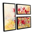 thumbnail image 2 of ArtWall Karin Johannesson "Wildflowers II" 3-Piece Floater Framed Canvas Flag Set, 2 of 4