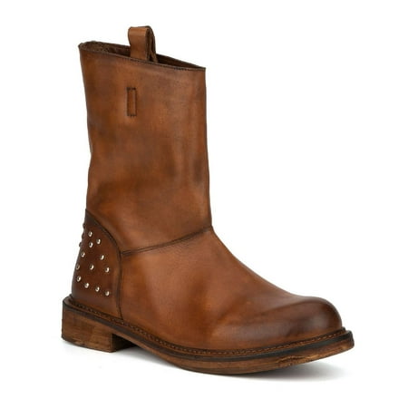 

Vintage Foundry Co. Womens Stacy Leather Zipper Cowboy Western Boots