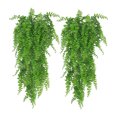 thumbnail image 2 of 2 Pieces Artificial Hanging Plant Portable Fake Rattan Household Decorative Replacement Office Simulation Lifelike Fake Rattan Ornament, 2 of 9