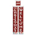 thumbnail image 1 of XL dark blue Feliz Navidad colgando pancartas para puerta delantera interior hogar patio jardín fiesta decoración estilo 1, 1 of 5