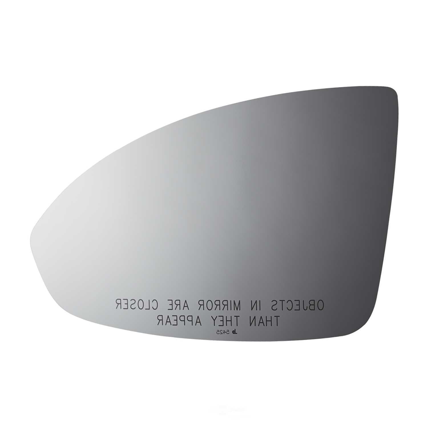 Burco Side View Mirror Replacement Glass - Clear Glass - 5425
