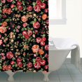 thumbnail image 5 of Waterproof Pioneer Shower Curtain 84x72 Inch Polyester Unique Colorful Floral Shower Curtain for Bathroom Hotel Home Decor with 12 Plastic Hooks, 5 of 5