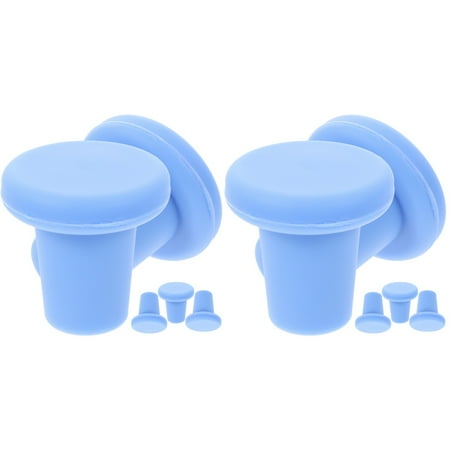 

BESTONZON 10 Pcs Silicone Wine Stopper Beer Bottle Plugs Wine Bottle Stoppers Champagne Bottle Stoppers