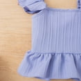 thumbnail image 7 of KEXE 12-18 Month Girl Clothes Summer Baby Girl Clothes Toddler Girl Outfits Baby Girl Summer Clothes Sleeveless Tops And Shorts Clothing Sets, 7 of 7