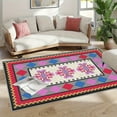 thumbnail image 4 of 5.3'x7.5' room carpet christmas carpet runner indoor area rug large area rug for bedroom large area rug for living room, 4 of 10
