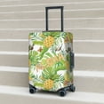 thumbnail image 6 of Rateoe Gnome and Pineapple Printed Luggage Cover, Suitcase Protector Fits 18-32 Inch Luggage-Small, 6 of 7