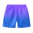 thumbnail image 3 of YunPes Boys Athletic Running Shorts Gradient Elastic Waist Wide Leg Shorts for Kids Outdoor Basketball Gym Soccer Pull On Pants, 3 of 8