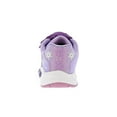 thumbnail image 4 of Frozen Toddler Girls Hook & Loop Lighted Athletic Sneaker (Toddler/Little Kids), Purple, 7 Toddler, 4 of 5