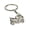Silver, variant on Loamitoy Motorcycle Charm Keychain, Wear-Resistant Portable Key Fob, 3D Metal Motorbike Keyring for Men, for Backpack Accessory