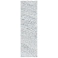 thumbnail image 2 of Safavieh Glory Maksim Abstract Shag Runner Rug, Ivory/Light Blue, 2'3" x 8', 2 of 10