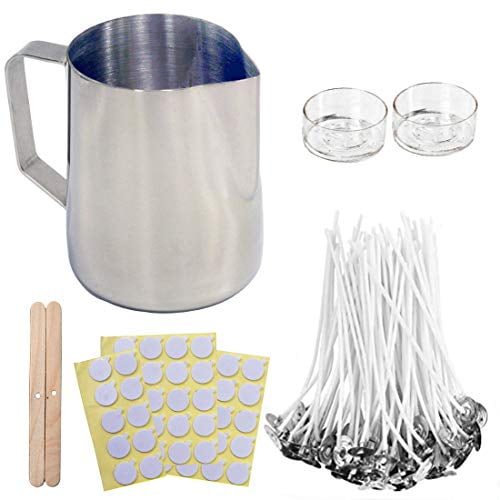 Candle Wax Melting Pot NOTSEK 1.2L Candle Making Kit Wax Melt Pot Pouring Pitcher with Heat-Resistant Handle for Soy Wax Candle /&Soap DIY Crafts