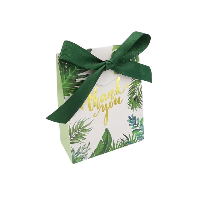 Advancent 50 unids/set favores de la boda caja de papel de caramelo cajas de regalo de fiesta portátiles caja de almacenamiento de pasteles para Type3 NO3