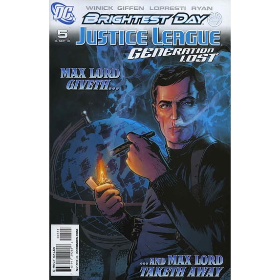 Justice League Generation Lost #5 VF ; DC Comic Book