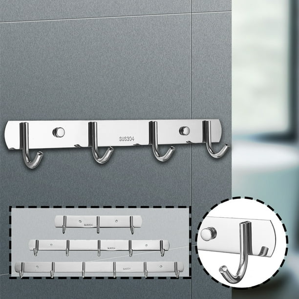 Wall Hook RailMounted Hanging Rack With 36 Hooks For Wall Hook RailMounted Hanging Rack With 36 Hooks For