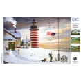 thumbnail image 3 of Buffalo Games 300-Piece Charles Wysocki West Quoddy Headlight Jigsaw Puzzle, 3 of 5