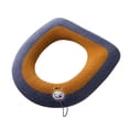 thumbnail image 2 of Uscallm 4Pcs Memory Foam Seat Cushion, Plush Toilet Seat Cushion For Ultimate Comfort, Waterproof Bathroom Toilet Cover All Season Use, Thickened Fluffy Toilet Seat Pad, 2 of 9