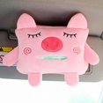 thumbnail image 2 of Car Tissue Paper Box, Cute Cartoon Tissue Box Napkin Paper Storage Organizer Holder Multifunctional Hanging Car Tissue Box, 2 of 4