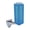 Blue, variant on Four-sided 4"W x 12"H Pegboard Tower with Extension Rod