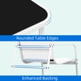 thumbnail image 2 of Dextrus 3 Pieces Outdoor Bistro Set - 2 Rocking Chairs with Glass Coffee Table, Conversation Furniture Set for Outdoor Indoor, 2 of 6