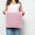 thumbnail image 2 of Pink Retro Greek Key Pillow Covers 26x26 Inch Decorative Throw Pillow Cover, Geometric Greece Ancient Rustic Sofa Pillowcases Accent Cushion Case Home Decor Bedroom Living Room, 2 of 6