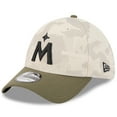 thumbnail image 3 of Men's New Era Light Beige/Olive Minnesota Twins 2025 Armed Forces Day 39THIRTY Flex Hat, 3 of 5