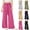 Army Green, variant on Womens High Waist Drapey Loose Wide Leg Linen Capris Lightweight Breathable Summer Casual Outfit Black S