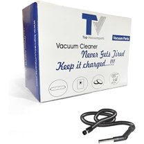 Replacement For Fit All Central Vac Black 6' to 30' Stretch Hose Plus Swivel Grip & Cuf # Compare to Part 06-1111-91