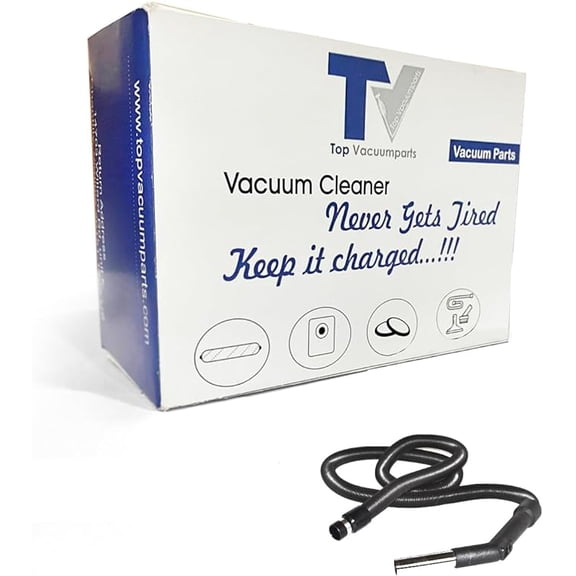 Replacement For Fit All Central Vac Black 6' to 30' Stretch Hose Plus Swivel Grip & Cuf # Compare to Part 06-1111-91