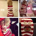 thumbnail image 5 of suéter de gato navidad santa mascota gato suéter de punto de invierno ropa de abrigo Adepaton Ropa para Gato, 5 of 5