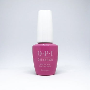 Opi Gelcolor Soak Off Gel Lacquer Gcl19 No Turning Back From Pink Street Walmart Com