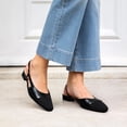 thumbnail image 7 of DREAM PAIRS Women’s Slingback Flats Square Toe Low Heel Dress Shoes for Work Office and Casual Wear, 7 of 7