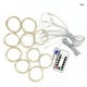 thumbnail image 4 of Wosthever LED para ventana, Control remoto, tira de lámpara alimentada por USB Flexible para el hogar, fiesta al aire libre, Type10 NO10, 4 of 6