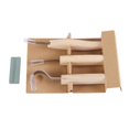 thumbnail image 1 of Kit de herramientas de tallado de cuchillo Sunnimix 4 unids de alta resistencia, 1 of 8