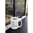 thumbnail image 3 of God Made You, God Made Me Then He Whispered Meant To Be Cheesy Quote Coffee & Tea Mug For Christian Couple, Wife, Husband, Lovers, Young Professionals, Girlfriends, Boyfriends, Women & Men (15oz), 3 of 4