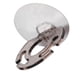 thumbnail image 3 of Naiovety Soporte de plástico para cepillos de portátil montado en la pared resistente al agua autoadhesivo estante para afeitadora sin Juegos de accesorios de baño Gris transparente Naiovety HA000095-03B, 3 of 6