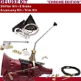 thumbnail image 1 of American Shifter  FMX Shifter Kit Chrome 12 in. E Brake Cable Clevis Trim Kit for D8F59, 1 of 1