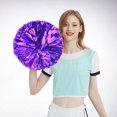 thumbnail image 1 of Hbdhejl Cheerleading à Main Fleurs Colorées Activités Sportives Performance Fournitures de Cheering Rondes Colorées Légères Double Doigt Boucle Design Antidérapant, 1 of 4