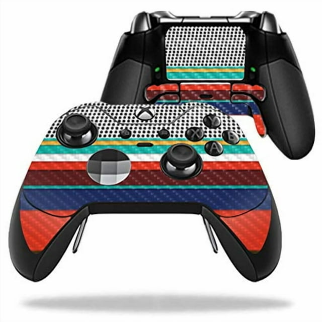 MightySkins Carbon Fiber Skin for Microsoft Xbox One Elite Controller Protective, Durable Textured Carbon Fiber Finish | Easy to Apply, Remove, and Change Styles | Made in The USA