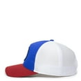 thumbnail image 6 of Signatures Trucker Golf Hat, Snapback, One Size, Red/White/Blue, 6 of 9