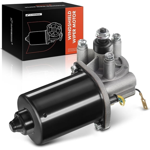 A-Premium Front Windshield Wiper Motor Compatible with Dodge Ram 1500 1998-2002, Ram 2500 3500 2000-2002, 4-Pin, 3.7L/3.9L/4.7L/5.2L/5.9L/8.0L