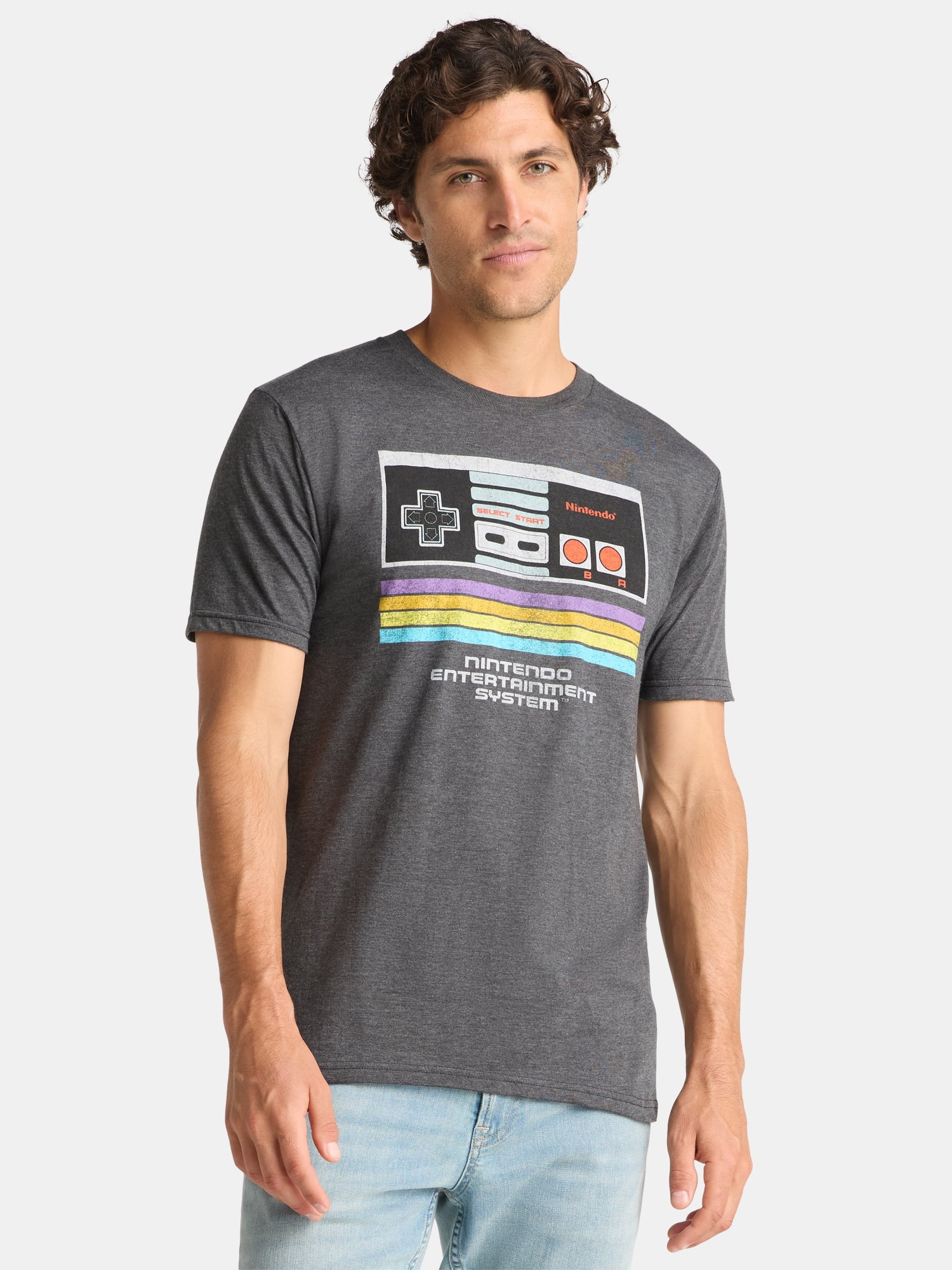 Nintendo Gameboy Game Boy Men's & Big Men's Graphic Tee Shirt