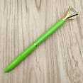 thumbnail image 2 of Renjiang Ball Point Pens For Teachers Green Pencrystal Ball Pens Ballpen Fashion Large Diamond Ballpoint Pens 5ml Gel Pens, 2 of 3