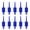 Blue, variant on Gieenan Flexible Plastic Golf Practice Equipment Plastic Golf Tees Step Down Golf