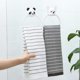thumbnail image 2 of Toallero de mano de 2 piezas para montaje en pared, toallero para baño, cocina, práctico y hermoso Bulldog y Panda Home, 2 of 5